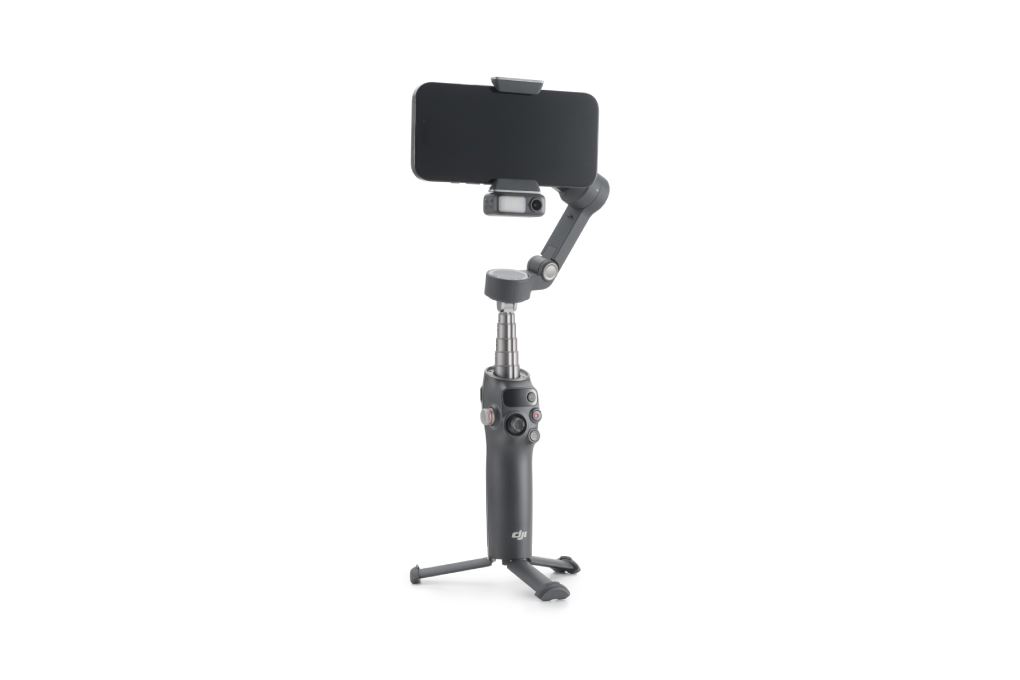 Thiết bị cầm tay chống rung cho điện thoại DJI Osmo Mobile 8_DS308&DA100 Màu Đen