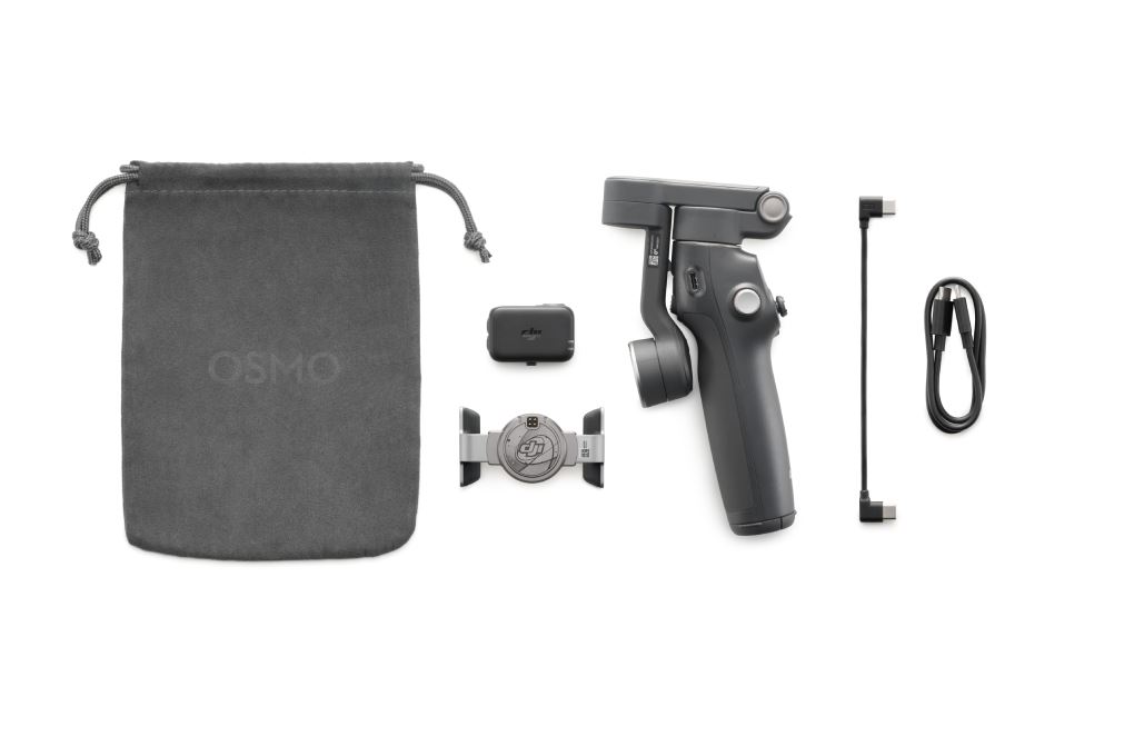 Thiết bị cầm tay chống rung cho điện thoại DJI Osmo Mobile 8_DS308&DA100 Màu Đen
