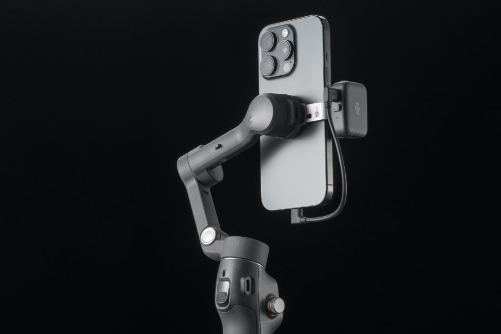 Thiết bị cầm tay chống rung cho điện thoại DJI Osmo Mobile 8_DS308&DA100 Màu Đen