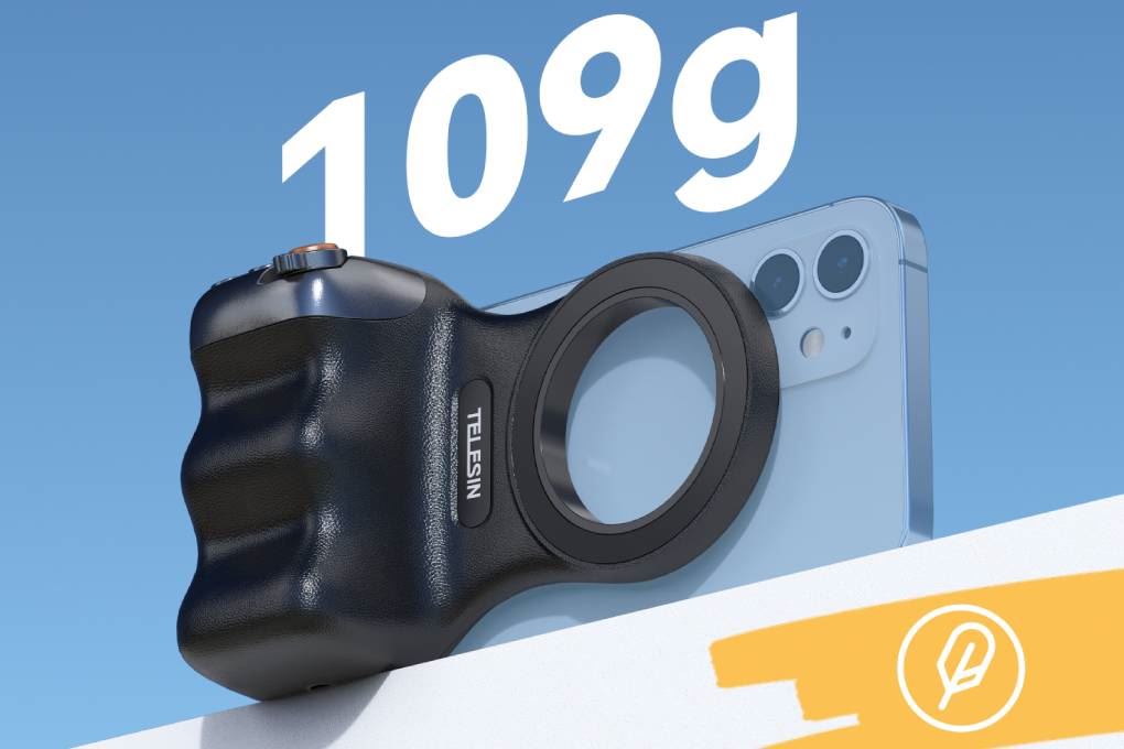 Tay cầm chụp ảnh điện thoại Bluetooth Telesin TPMP001-01 Màu Đen