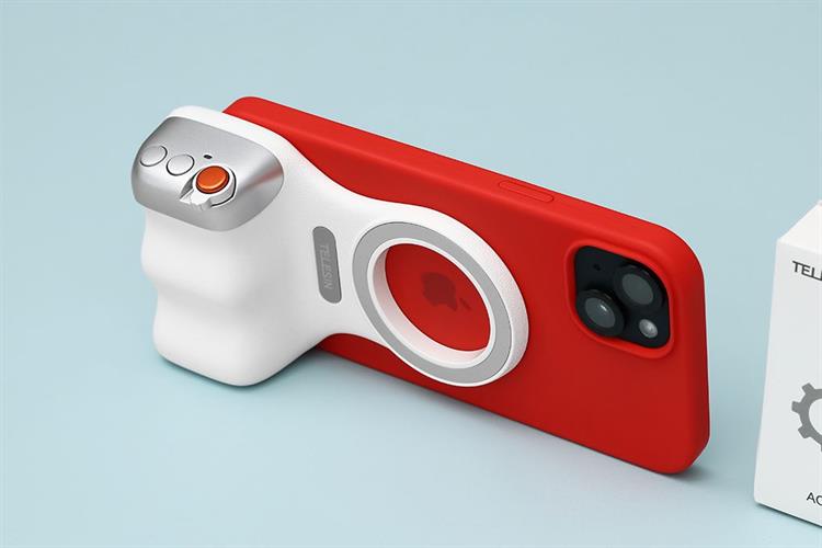 Tay cầm chụp ảnh điện thoại Bluetooth Telesin TPMP001-01 Màu Trắng