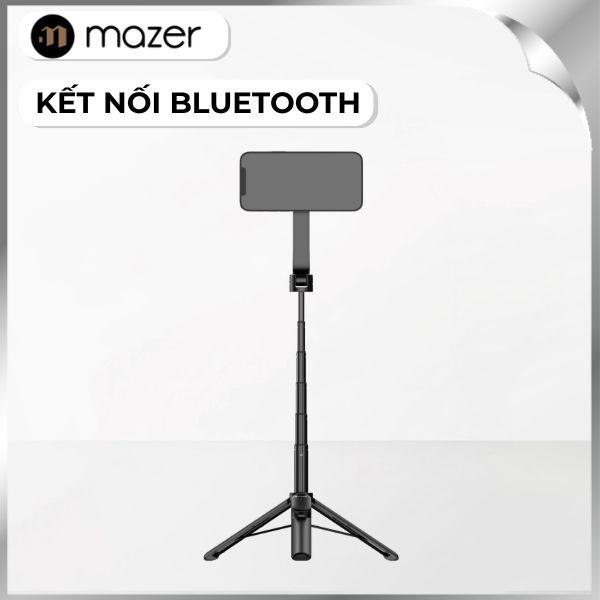Gậy chụp ảnh Bluetooth Mazer M-MS20S-BK