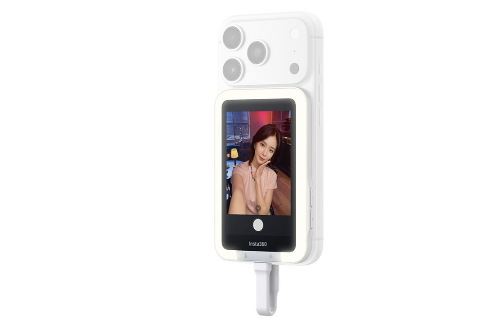 Màn hình phụ Selfie Insta 360 Snap có đèn Màu Trắng