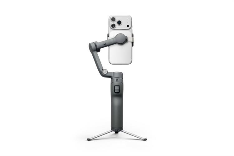 Thiết bị cầm tay chống rung cho điện thoại DJI Osmo Mobile 8P Advanced Tracking Combo _ DS508&RC508&DA200ATC Màu Đen