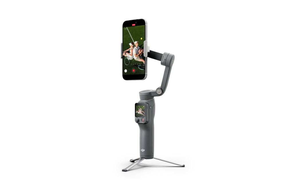 Thiết bị cầm tay chống rung cho điện thoại DJI Osmo Mobile 8P Advanced Tracking Combo _ DS508&RC508&DA200ATC Màu Đen