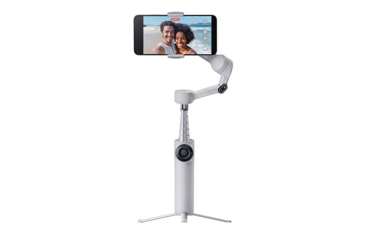 Thiết bị cầm tay chống rung cho điện thoại Insta360 Flow 2 Standard Bundle Màu Xám
