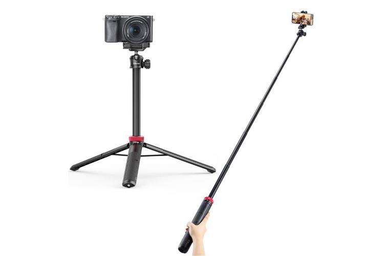 Chân Tripod Kiêm Gậy Selfie 1.5m Ulanzi MT-44B Kèm Remote Bluetooth Màu Đen