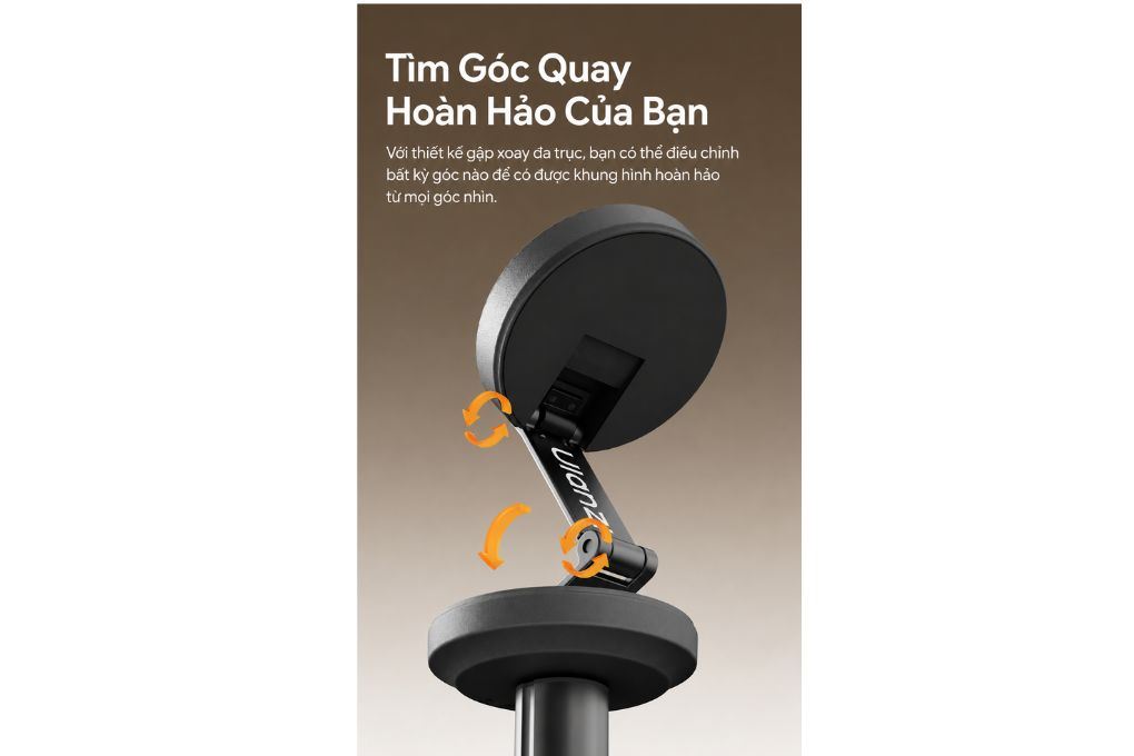 Chân Tripod Kiêm Gậy Selfie Magnetic Tự Bung Chân Nhanh 1.5m Ulanzi MT-85 Kèm Remote Bluetooth Màu Đen