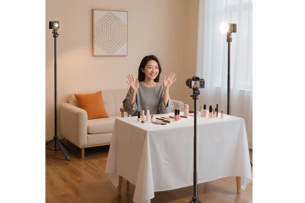 Chân Tripod Kiêm Gậy Selfie Tự Bung Chân Nhanh 2.13m Ulanzi MT-80 Màu Đen