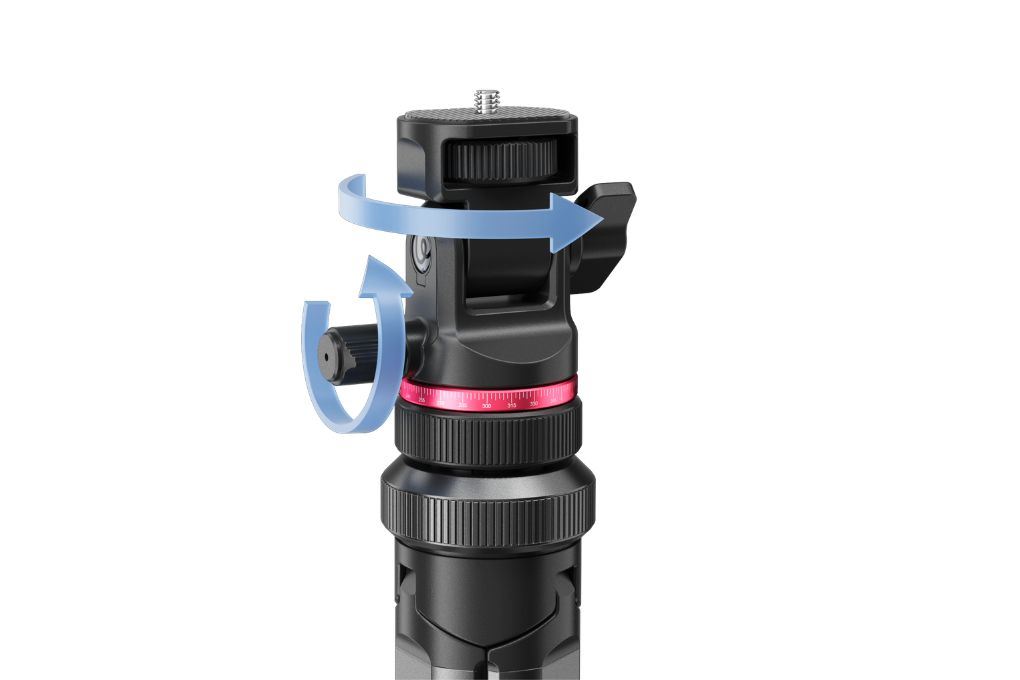Chân Tripod Kiêm Gậy Selfie Tự Bung Chân Nhanh 2.13m Ulanzi MT-80 Màu Đen