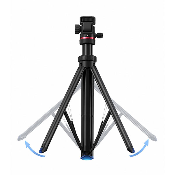 Chân Tripod Kiêm Gậy Selfie Tự Bung Chân Nhanh 2.13m Ulanzi MT-80