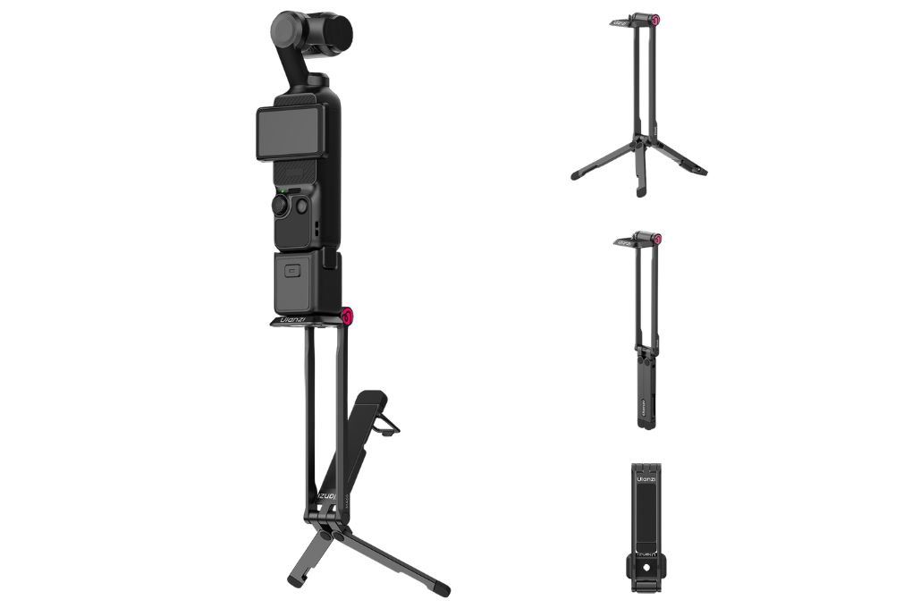 Chân Tripod Mini Dùng Cho Action Camera Magnetic Tháo Lắp Nhanh 15.7cm Ulanzi MA66 Màu Đen
