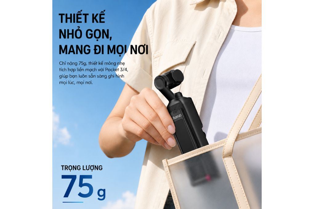 Chân Tripod Mini Dùng Cho Action Camera Magnetic Tháo Lắp Nhanh 15.7cm Ulanzi MA66 Màu Đen