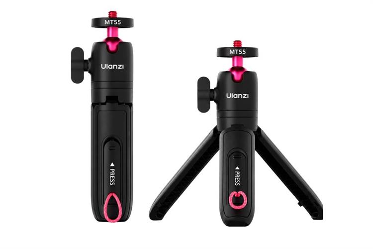 Chân Tripod Mini Kiêm Gậy Selfie 31cm Ulanzi SnapGo MT55 Màu Đen