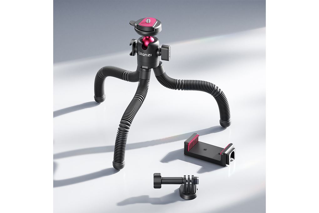 Chân Tripod Bạch Tuộc Tháo Lắp Nhanh 26.4cm Ulanzi MT91 Kèm Remote Bluetooth Màu Đen