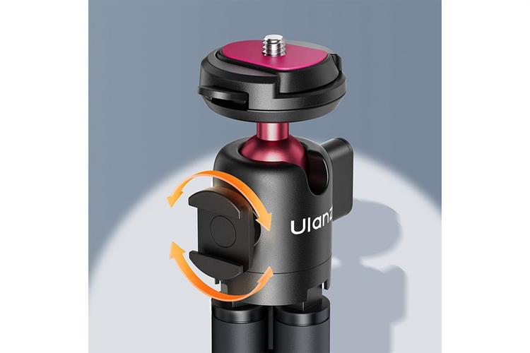 Chân Tripod Bạch Tuộc Tháo Lắp Nhanh 26.4cm Ulanzi MT91 Kèm Remote Bluetooth Màu Đen