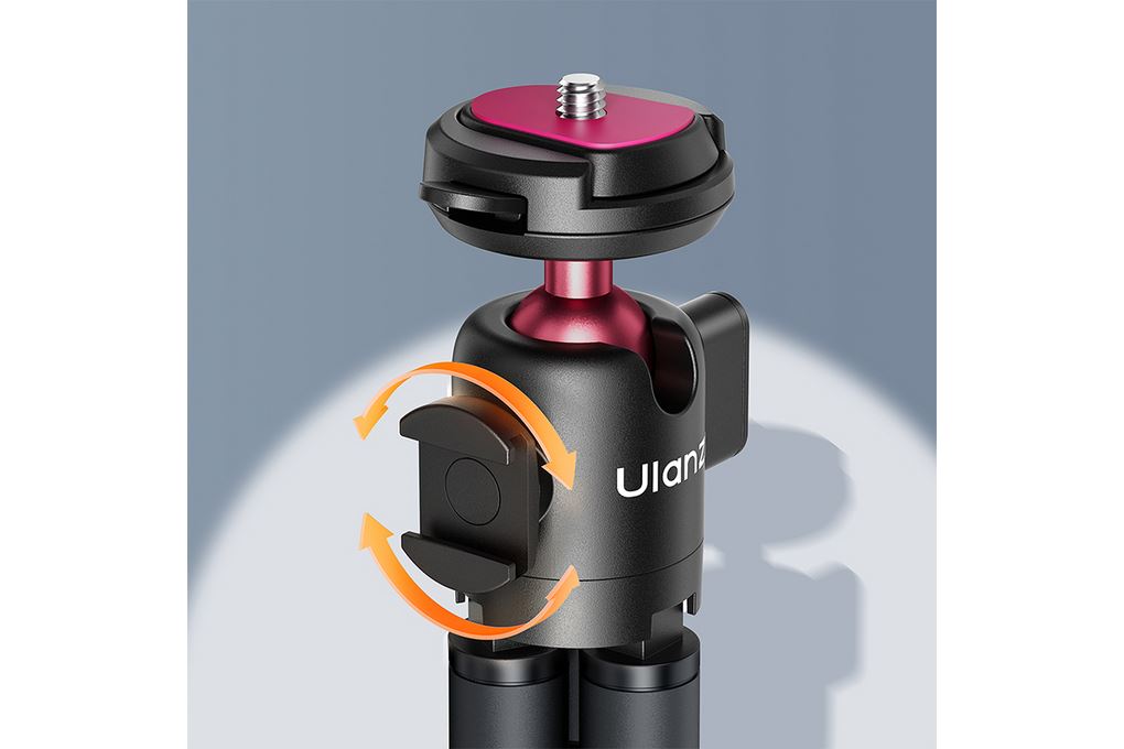 Chân Tripod Bạch Tuộc Tháo Lắp Nhanh 26.4cm Ulanzi MT91 Kèm Remote Bluetooth Màu Đen