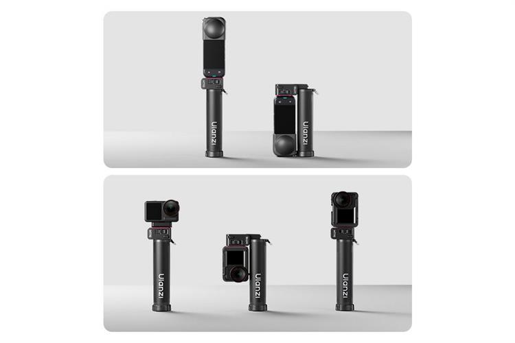 Chân Tripod Kiêm Gậy Selfie Action Camera 57cm Ulanzi MT98 Màu Đen