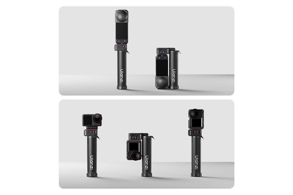 Chân Tripod Kiêm Gậy Selfie Action Camera 57cm Ulanzi MT98 Màu Đen