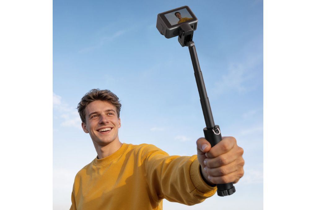 Chân Tripod Kiêm Gậy Selfie Action Camera 57cm Ulanzi MT98 Màu Đen