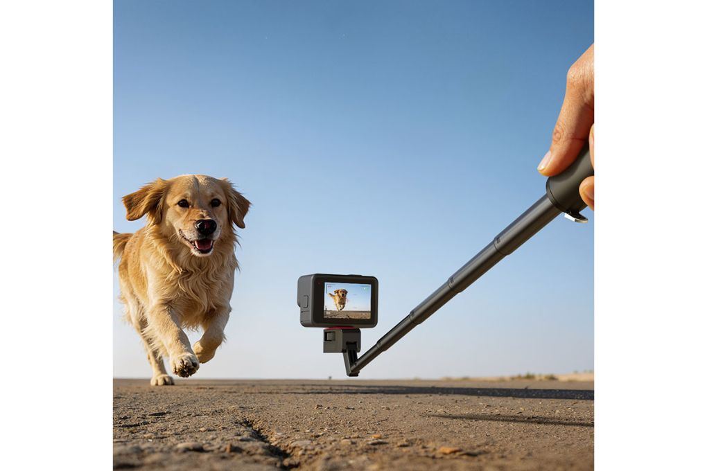 Chân Tripod Kiêm Gậy Selfie Action Camera 57cm Ulanzi MT98 Màu Đen