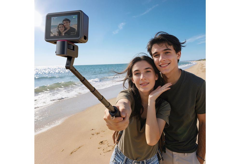 Chân Tripod Kiêm Gậy Selfie Action Camera 57cm Ulanzi MT98 Màu Đen