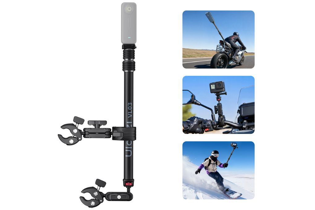Gậy Selfie Ẩn Dùng Cho Action Camera 101.5cm Ulanzi VL03 Màu Đen