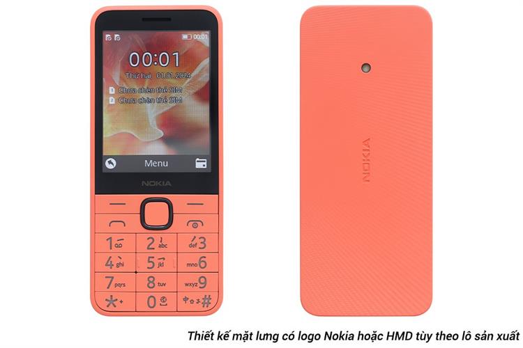 Điện thoại Nokia 220 4G Màu Cam