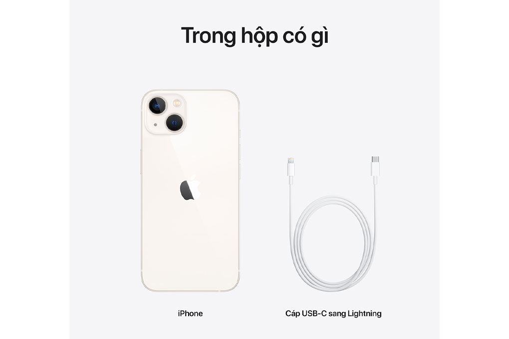 Điện thoại iPhone 13 128GB Màu Trắng