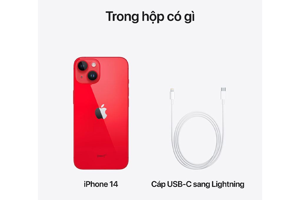 Điện thoại iPhone 14 128GB Màu Đỏ