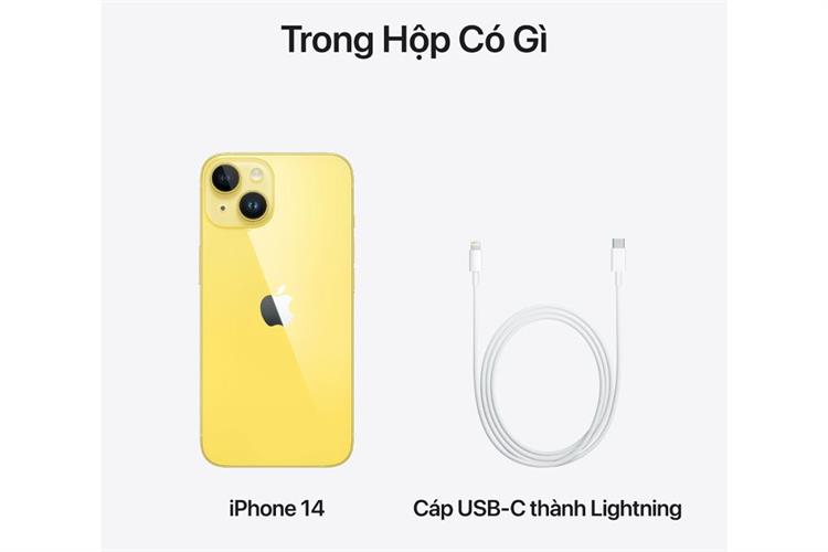 Điện thoại iPhone 14 128GB Màu Vàng