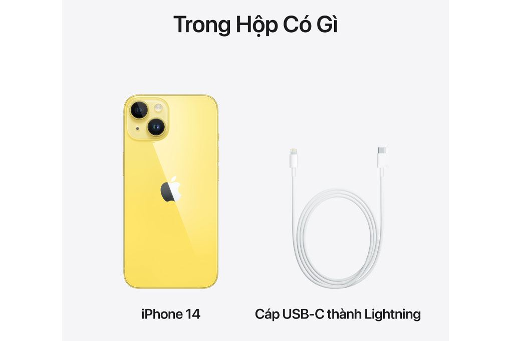 Điện thoại iPhone 14 128GB Màu Vàng