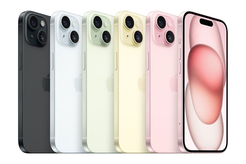 Điện thoại iPhone 15 256GB Màu Hồng nhạt