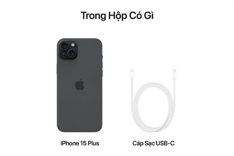 Điện thoại iPhone 15 Plus 128GB Màu Đen