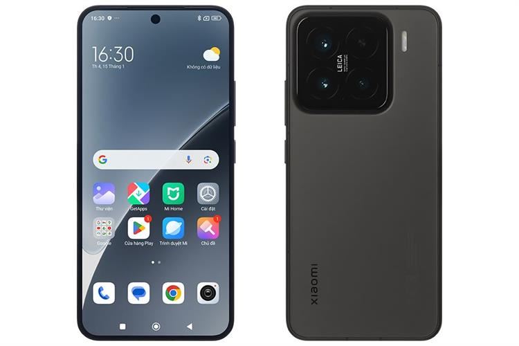 Điện thoại Xiaomi 15 5G 12GB/512GB Màu Đen