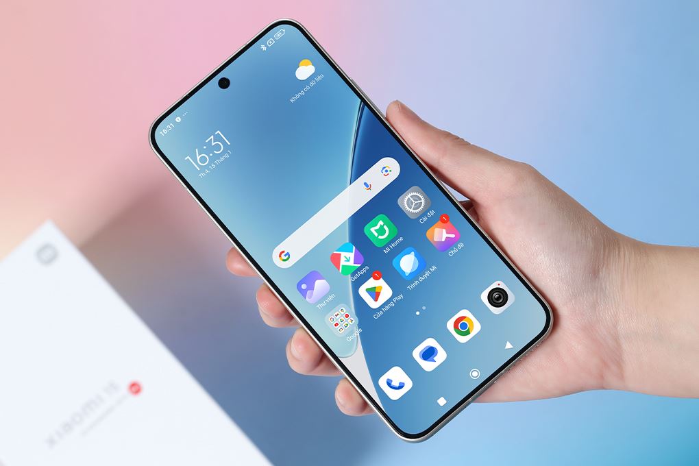 Điện thoại Xiaomi 15 5G 12GB/512GB Màu Trắng