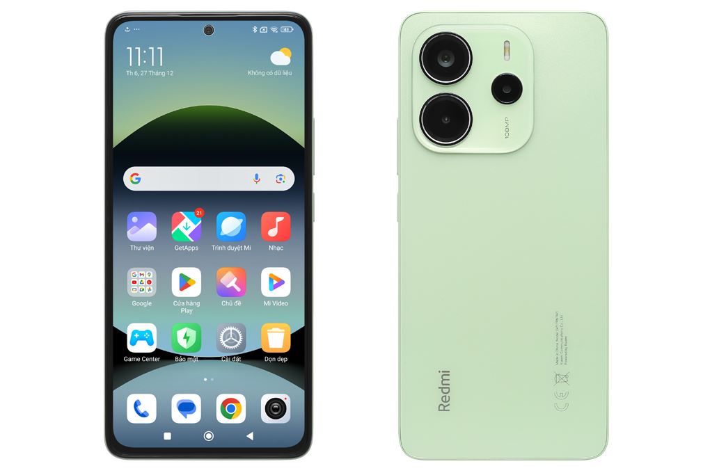 Điện thoại Xiaomi Redmi Note 14 6GB/128GB Màu Xanh lá