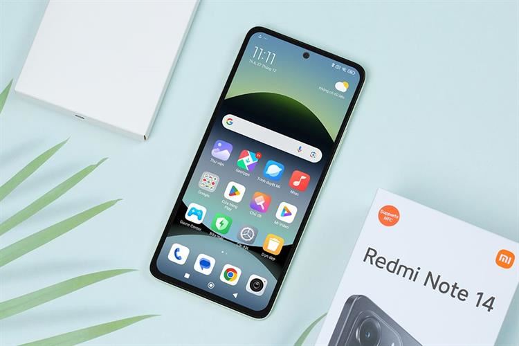 Điện thoại Xiaomi Redmi Note 14 6GB/128GB Màu Xanh lá