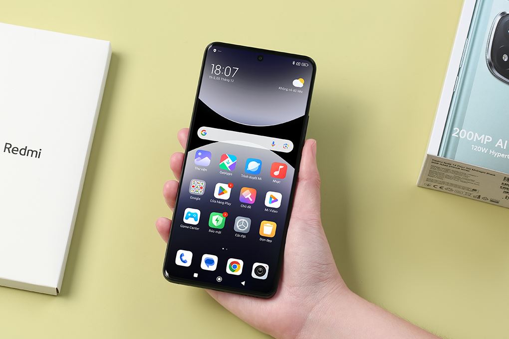 Điện thoại Xiaomi Redmi Note 14 Pro+ 5G 8GB/256GB Màu Đen