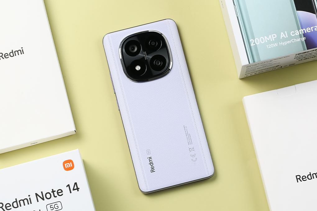 Điện thoại Xiaomi Redmi Note 14 Pro+ 5G 8GB/256GB Màu Tím