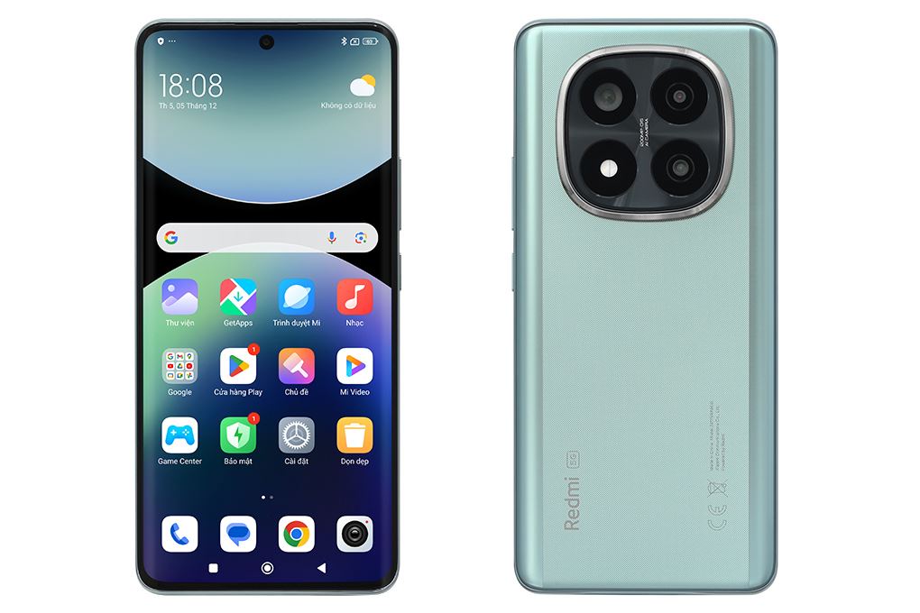Điện thoại Xiaomi Redmi Note 14 Pro+ 5G 8GB/256GB Màu Xanh Dương