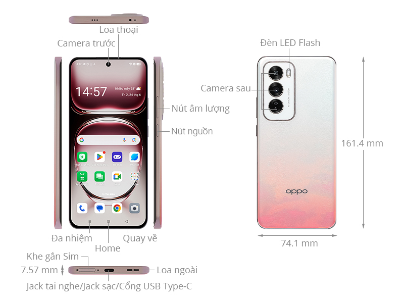 OPPO Reno12 5G 12GB/512GB