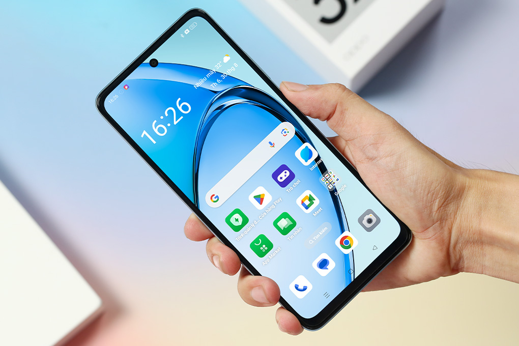 Điện thoại OPPO A3x 4GB/128GB Màu Xanh Nước Biển