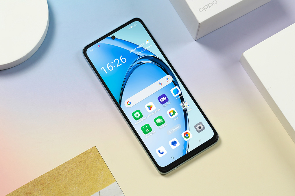 Điện thoại OPPO A3x 4GB/128GB Màu Xanh Nước Biển