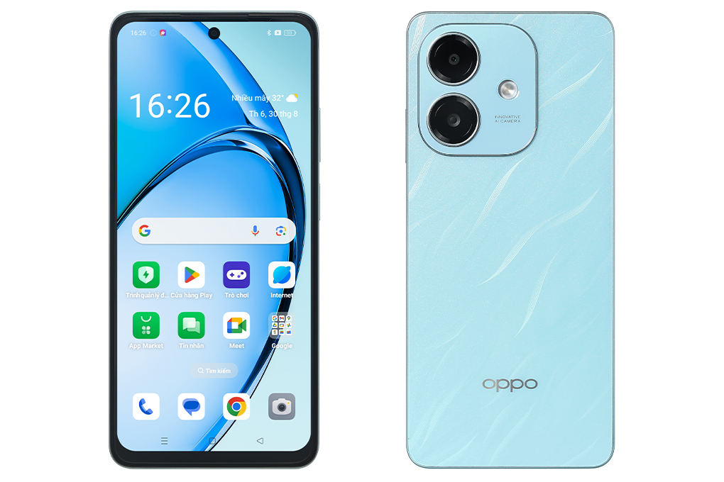 Điện thoại OPPO A3x 6GB/128GB Màu Xanh Nước Biển