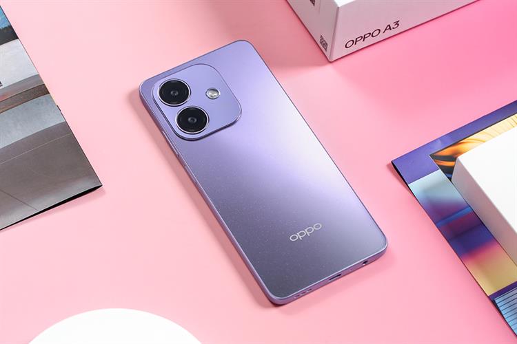 Điện thoại OPPO A3 6GB/128GB Màu Tím