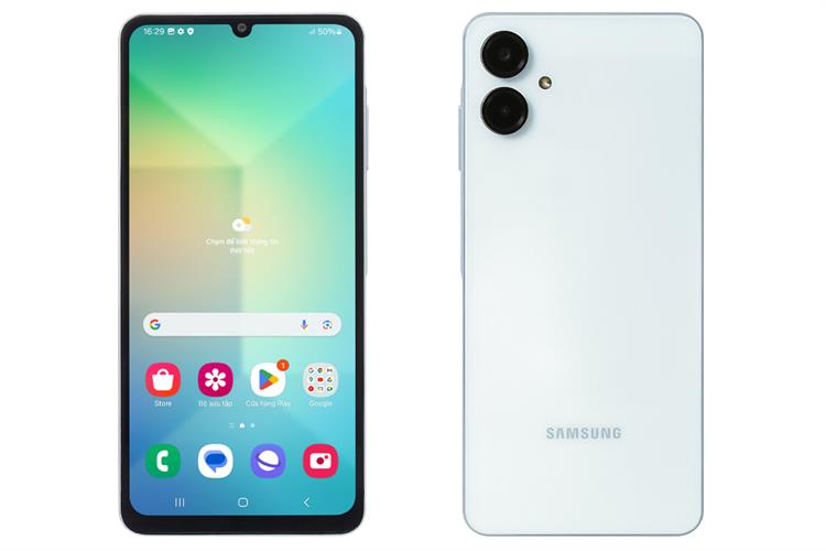 Điện thoại Samsung Galaxy A06 6GB/128GB Màu Xanh dương nhạt
