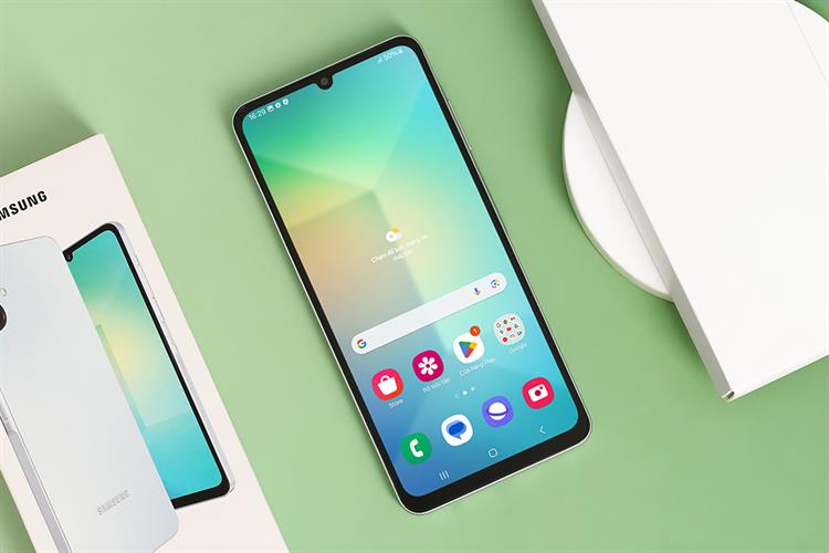Điện thoại Samsung Galaxy A06 4GB/128GB Màu Xanh dương nhạt