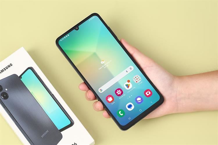 Điện thoại Samsung Galaxy A06 4GB/64GB Màu Đen
