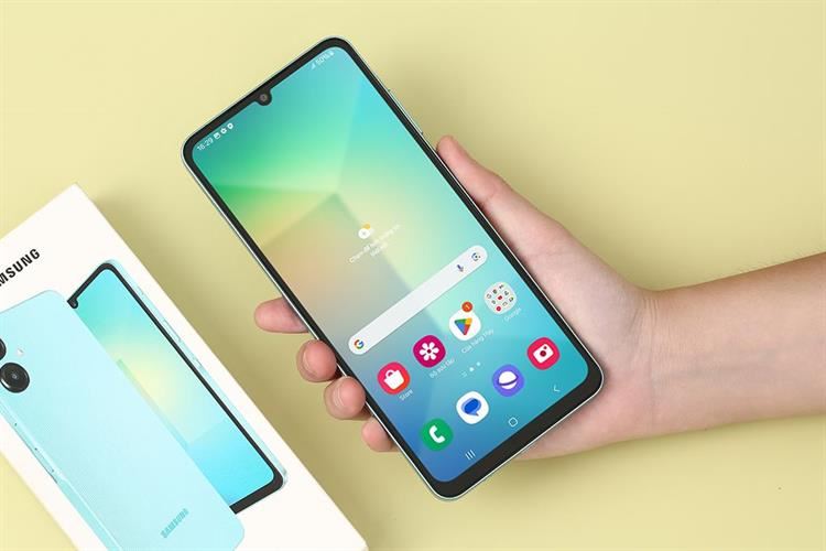 Điện thoại Samsung Galaxy A06 4GB/64GB Màu Xanh lá